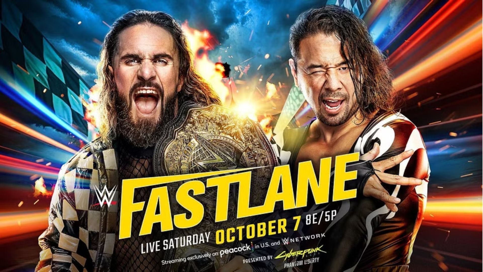 Nakamura challenges Rollins for the title at Fastlane