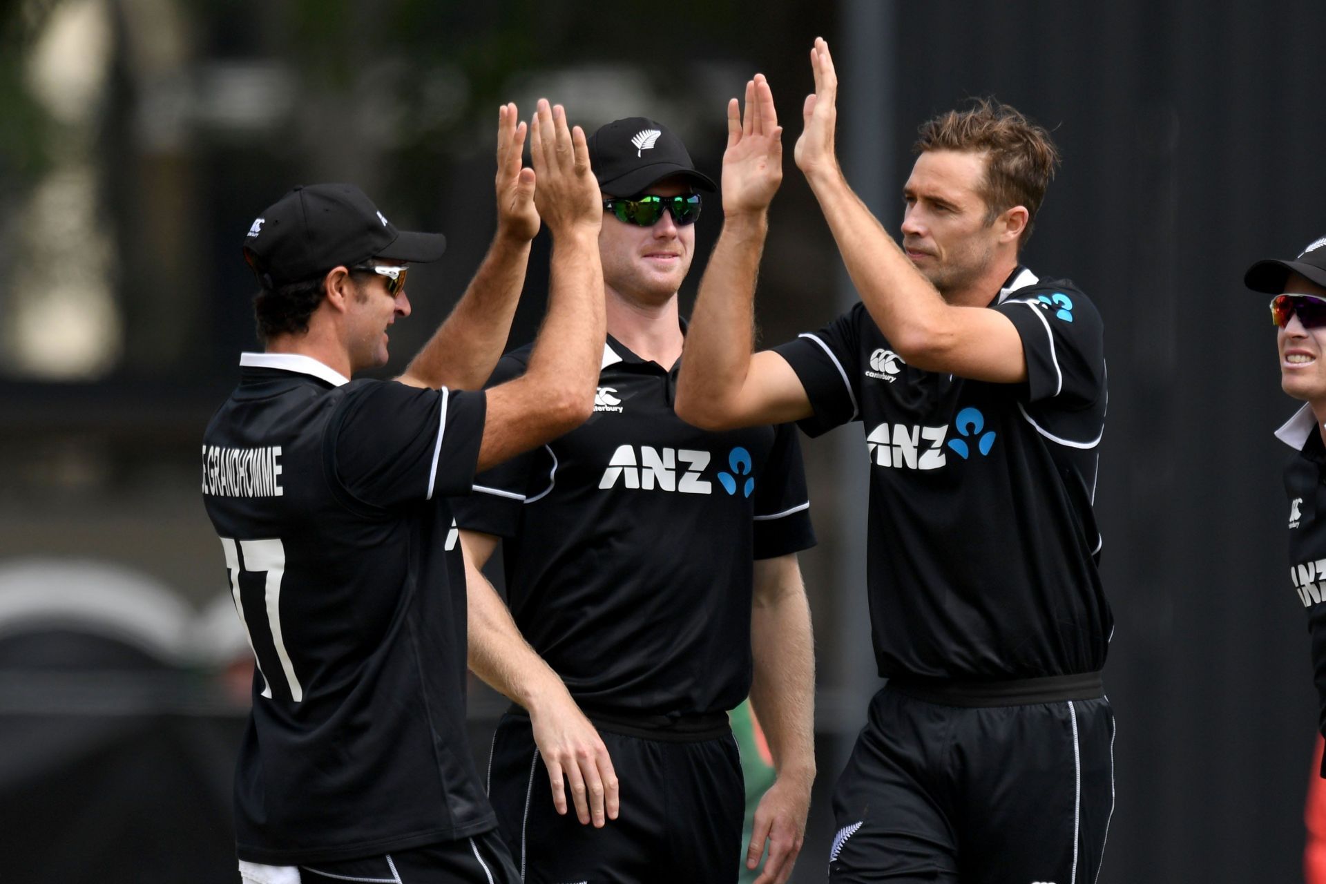 Tim Southee celebrates a wicket. (Credits: Twitter)