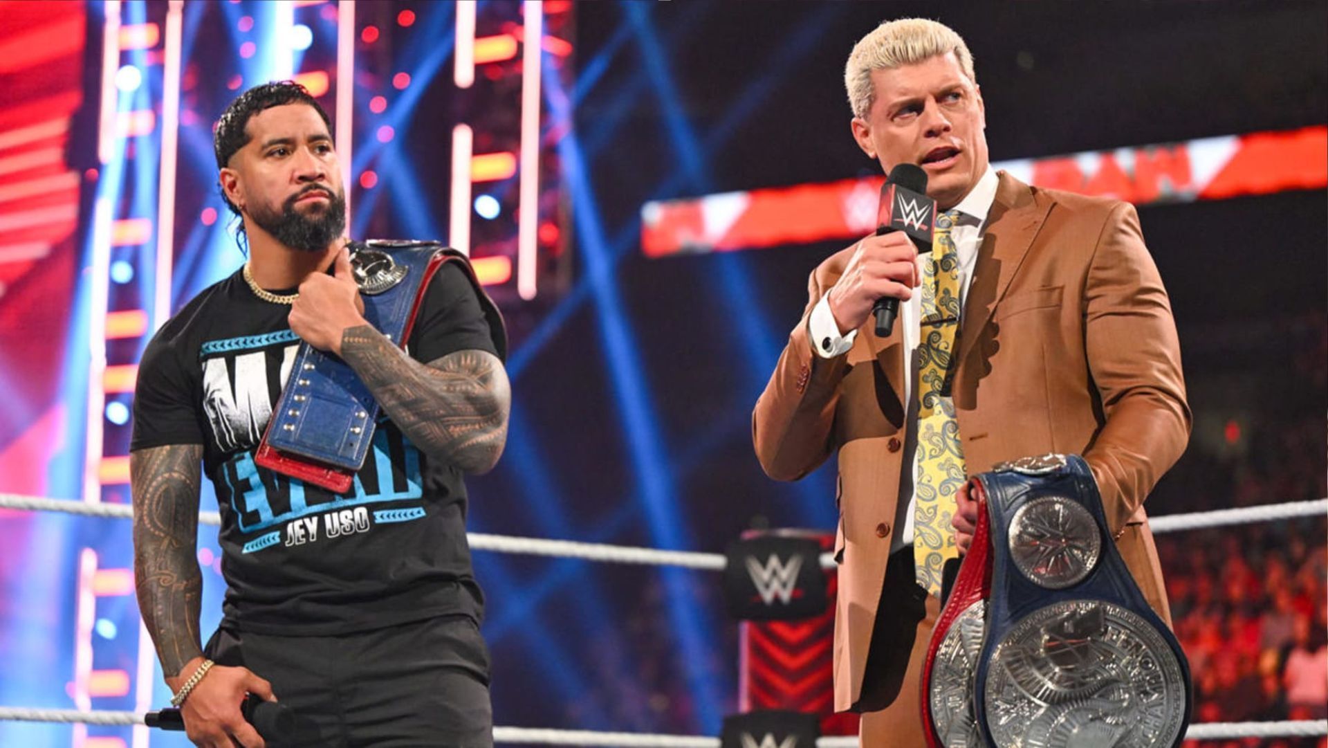 Cody Rhodes brought Jey Uso to WWE RAW.