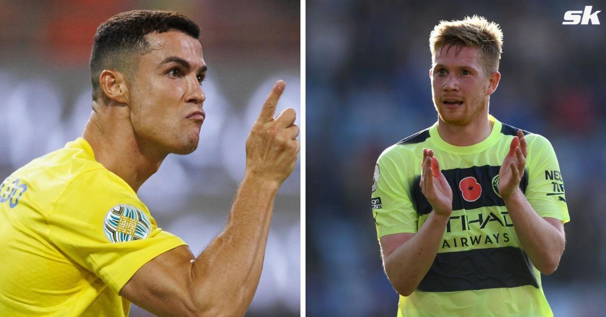 Kevin De Bruyne admitted he would have liked to play alongside Cristiano Ronaldo 
