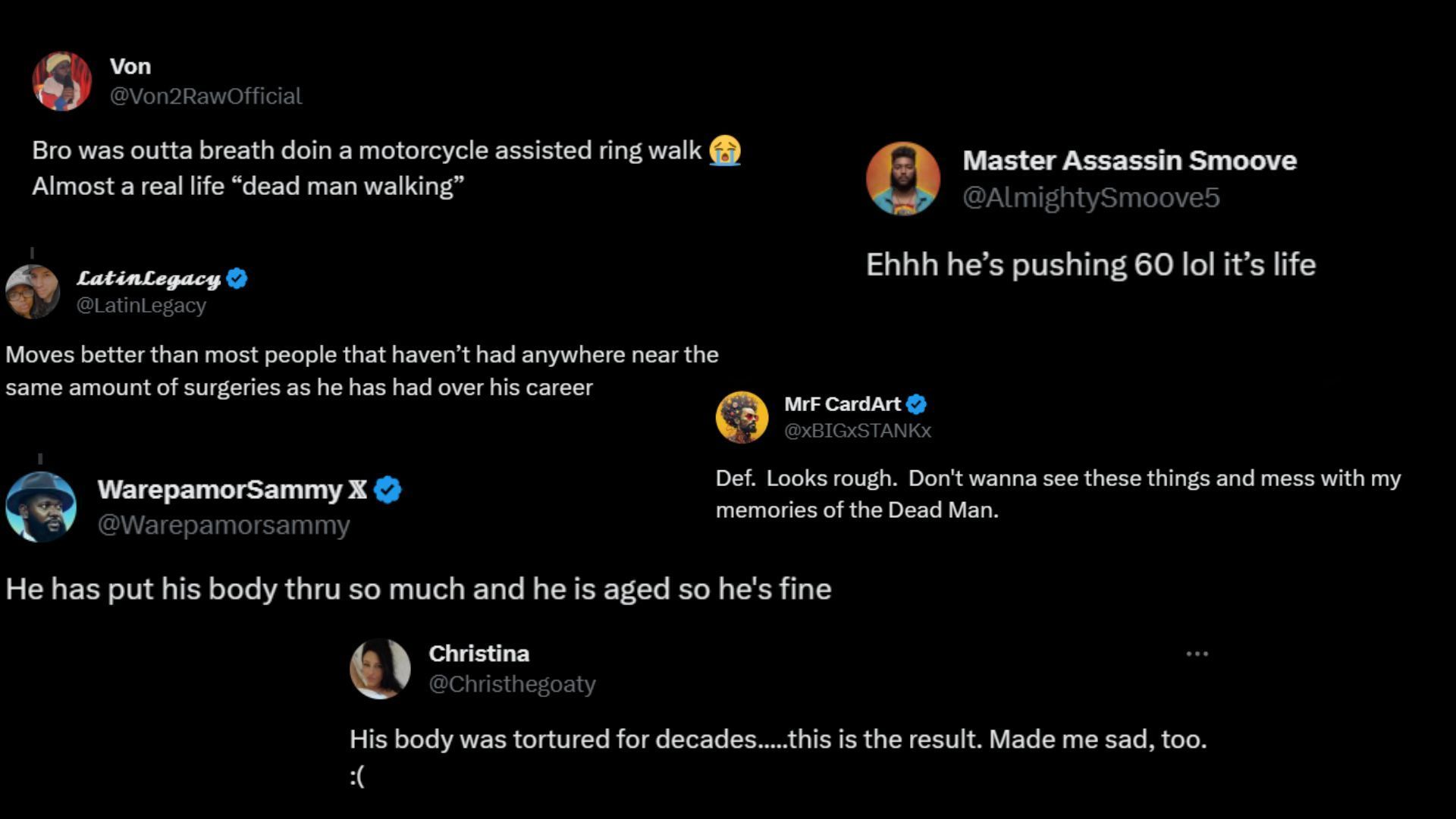 Screenshot of the fans&#039; reactions on Twitter.