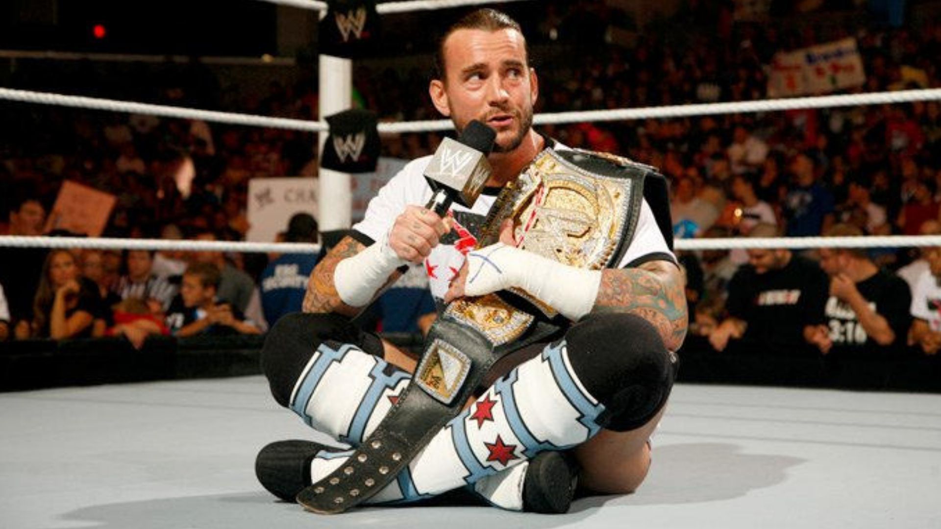 CM Punk during his time in WWE. Image Credits: wwe.com 