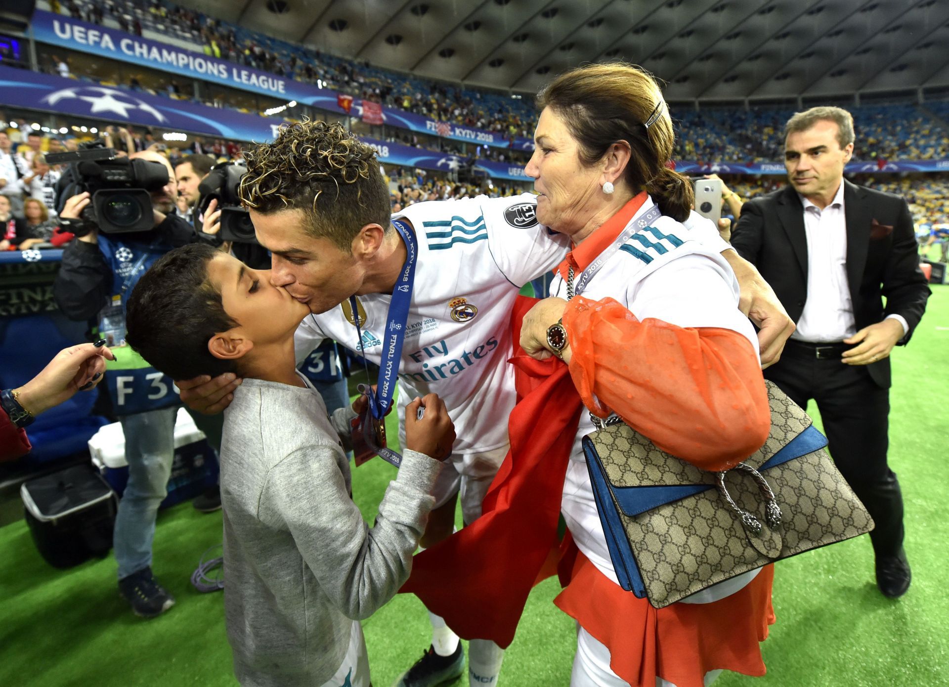 Cristiano Ronaldo&#039;s mother has high hopes for her grandson.