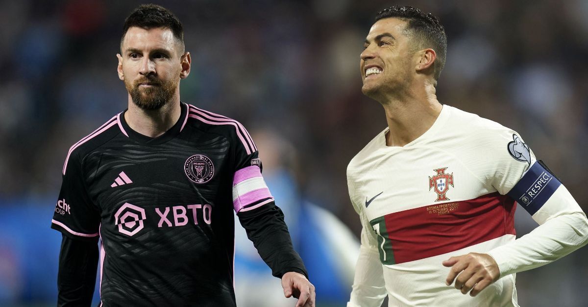 Lionel Messi and Cristiano Ronaldo    