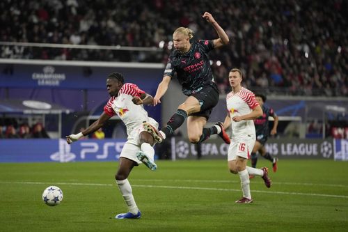 Erling Haaland has admirers at the Santiago Bernabeu