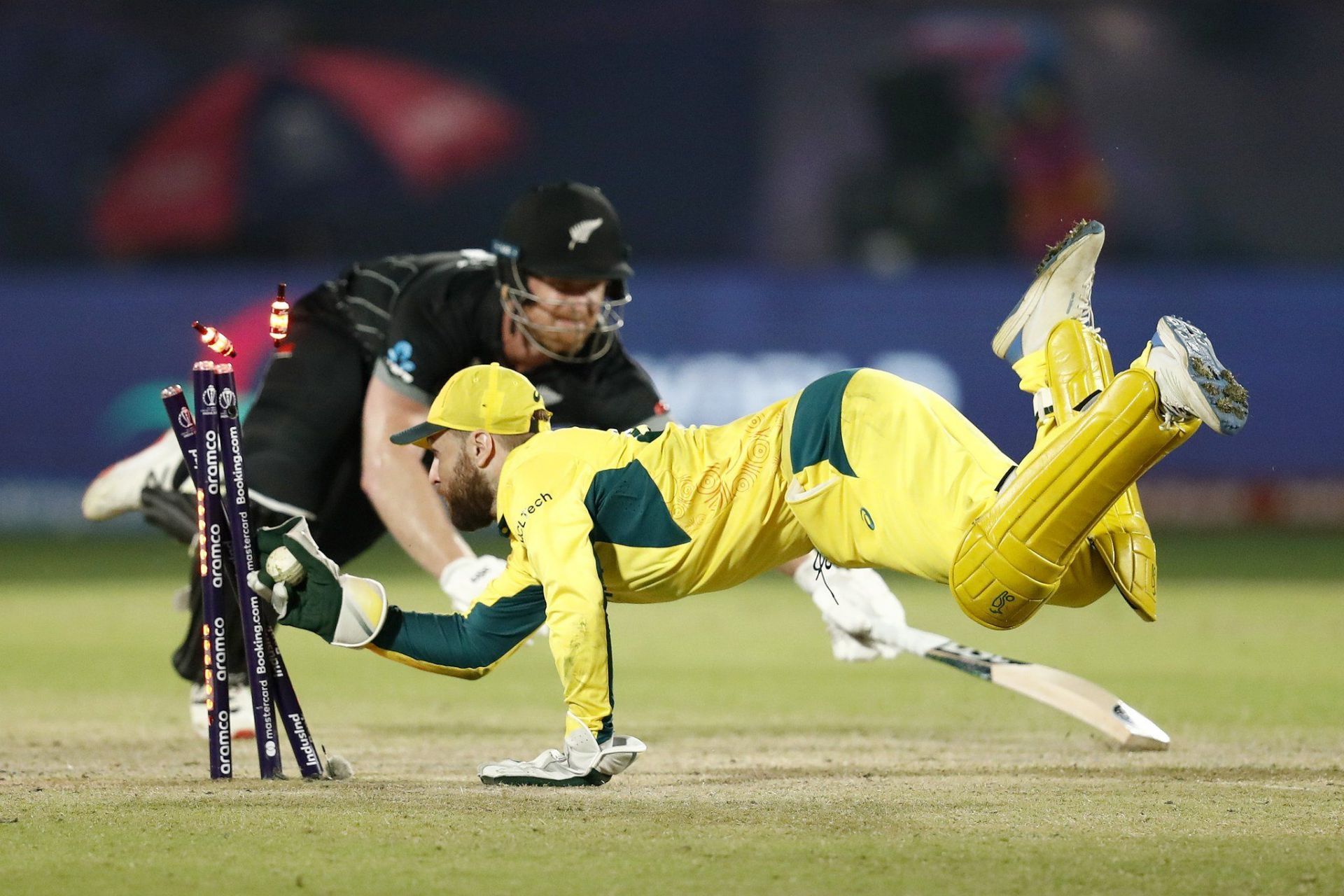 Josh Inglis affected a decisive run-out. (Credits: Twitter)