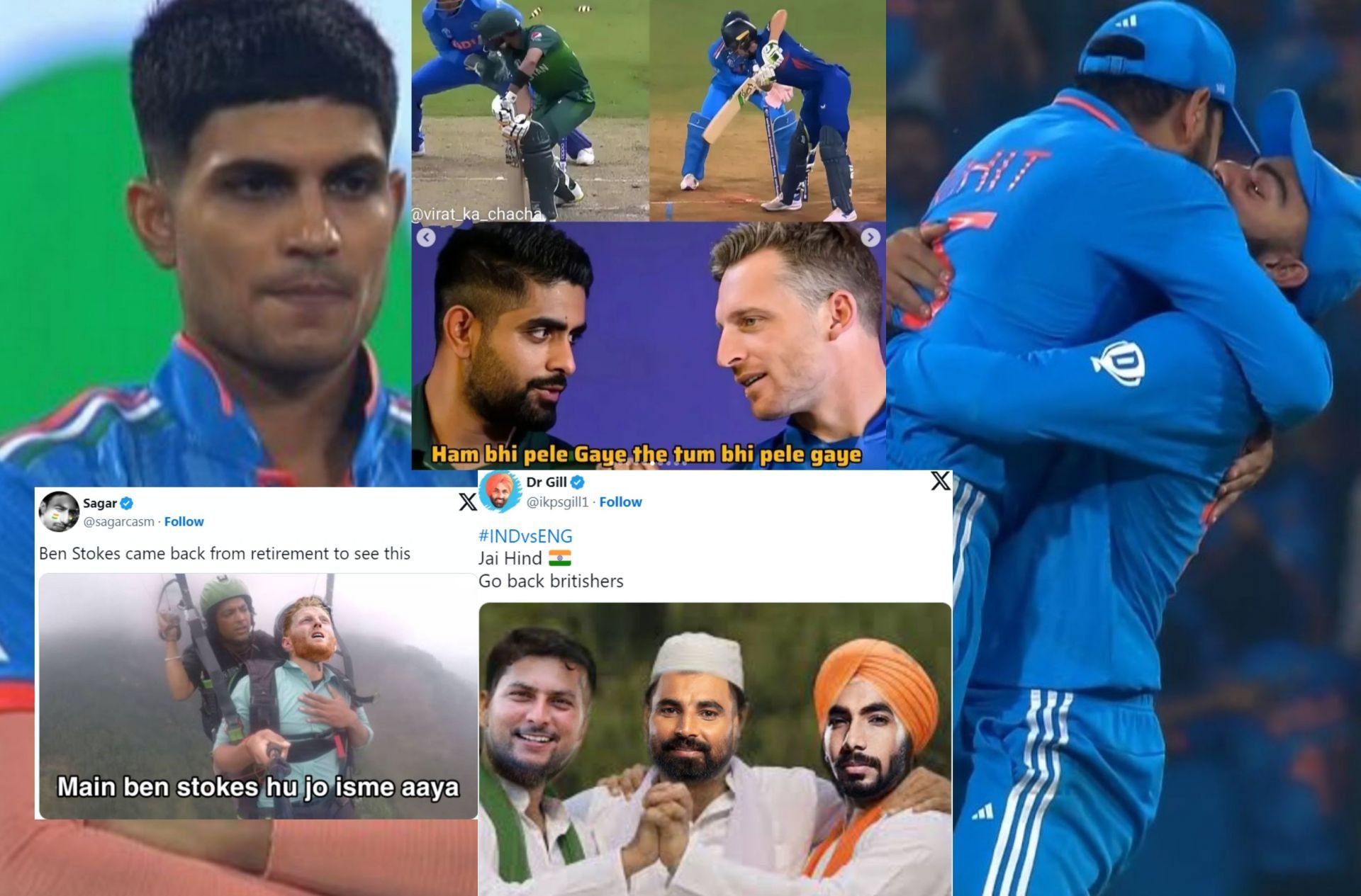 Fans react after India