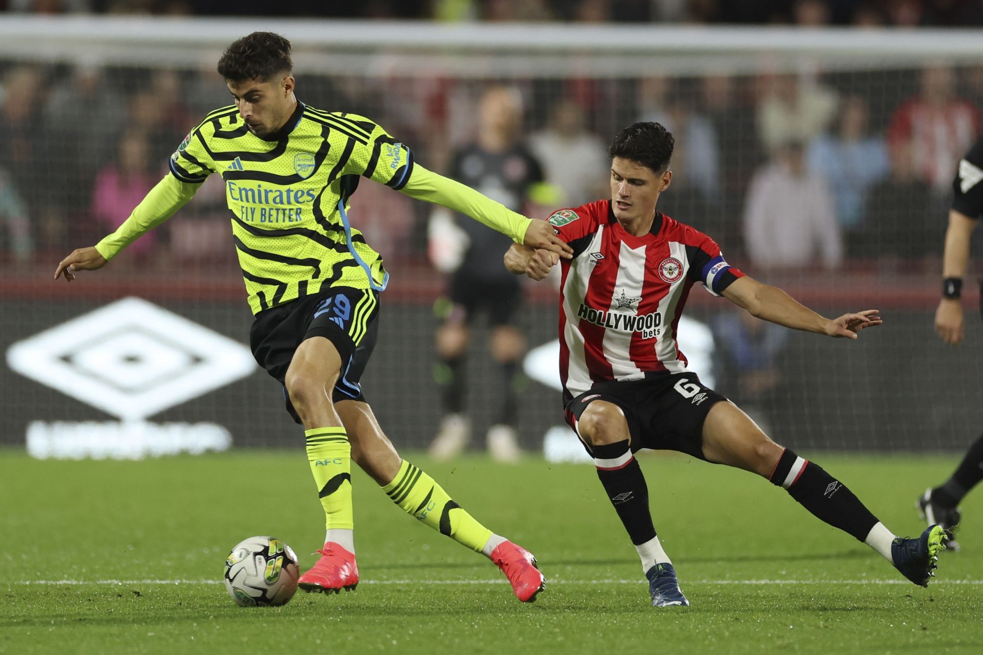 Kai Havertz (left) has struggled to get going this season.