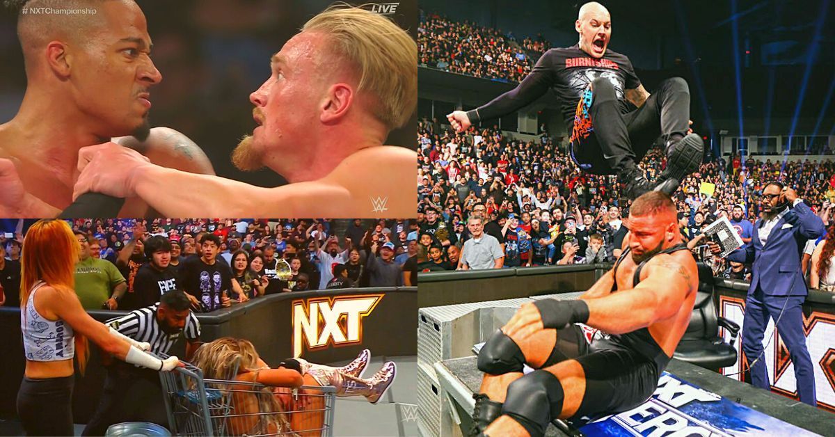 We got an action-packed special tonight on WWE NXT No Mercy with two title changes and an unfortunate injury.