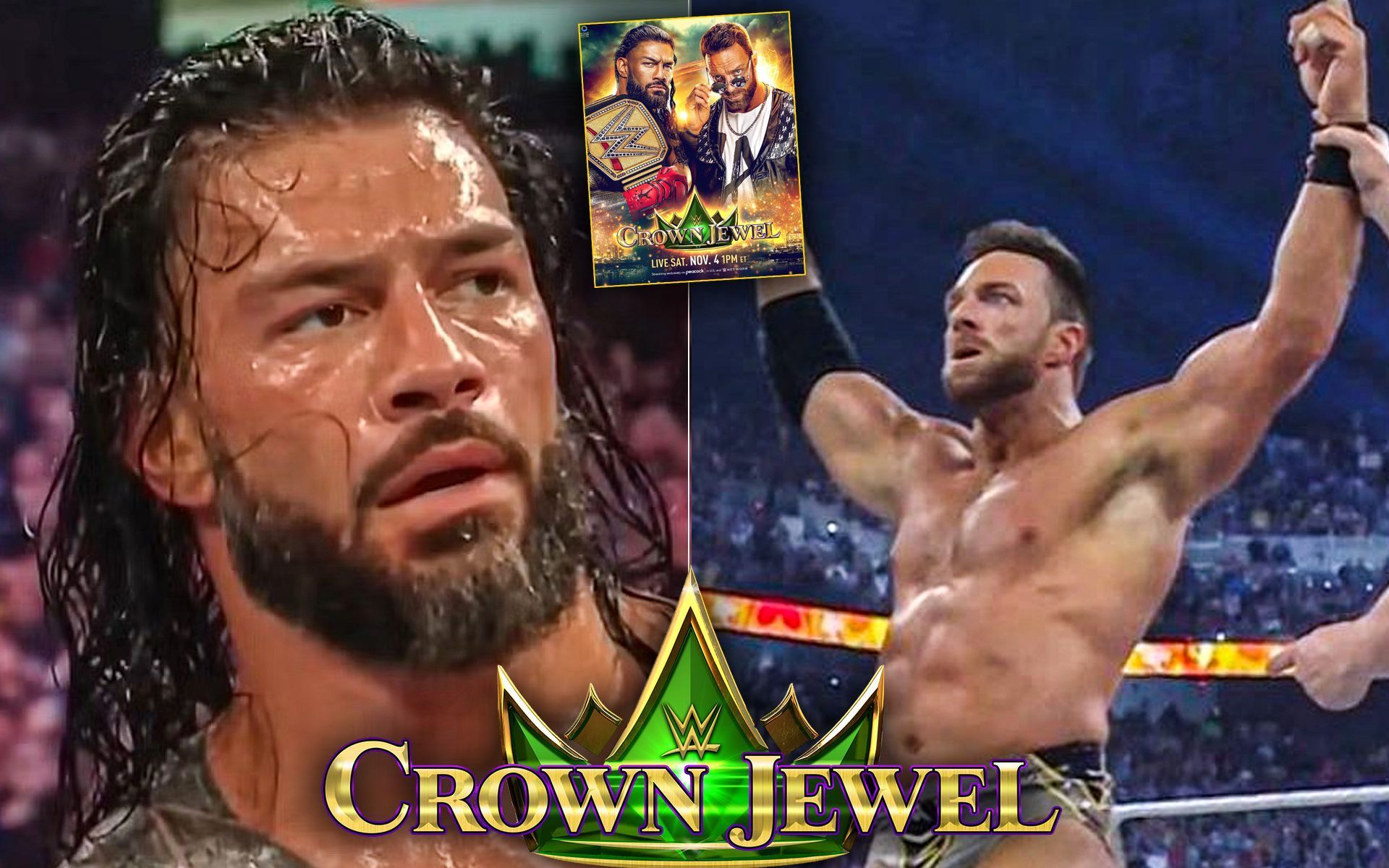 Roman Reigns vs LA Knight announced for Crown Jewel 2023