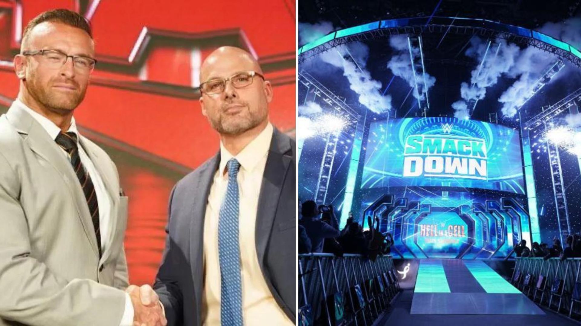 Tensions are high between the General Managers of WWE SmackDown and RAW