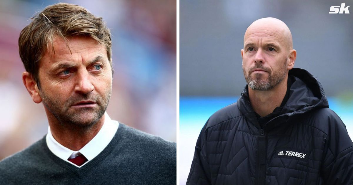 Tim Sherwood and Erik ten Hag 