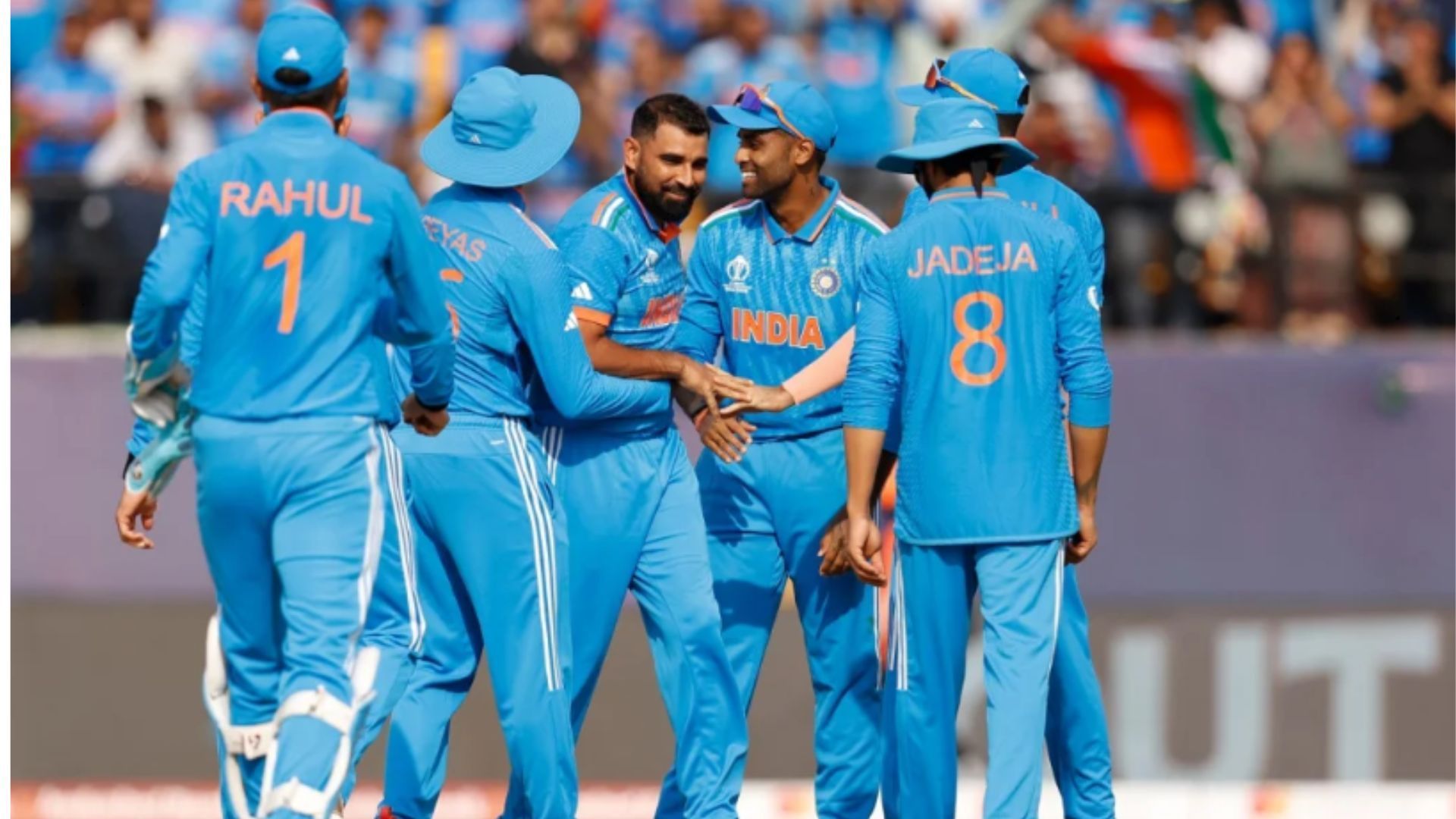 Mohammed Shami bagged a fifer in his first World Cup game in 2023 (Pic: Getty)