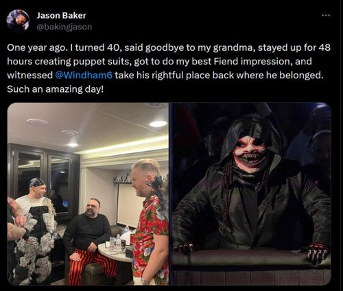 Jason Baker's tweet about The Eater of Worlds.