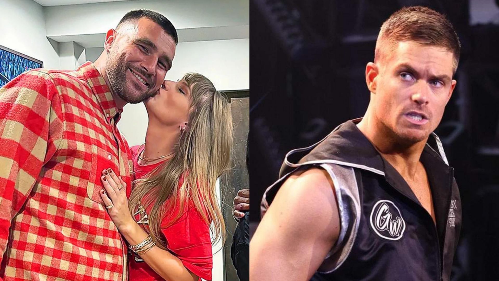 Grayson Waller has taken many shots at Taylor Swift and Travis Kelce recently 