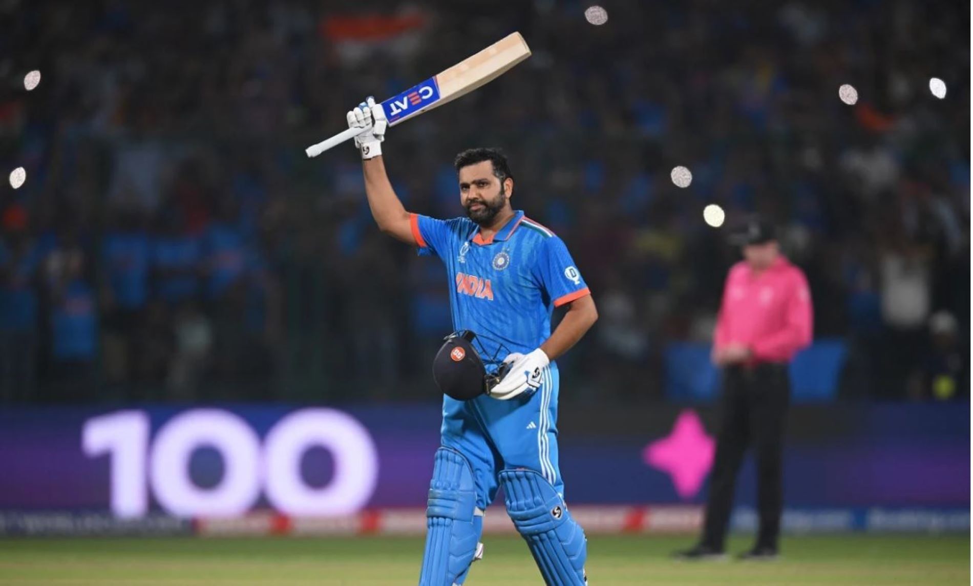 Rohit Sharma thrilled the Delhi crowd to bits with his sparkling strokeplay