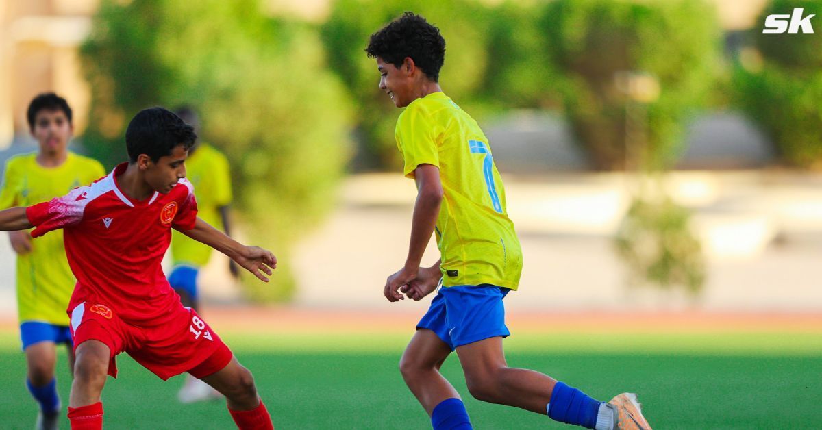 Cristiano Ronaldo Jr has begun his career at Al-Nassr.