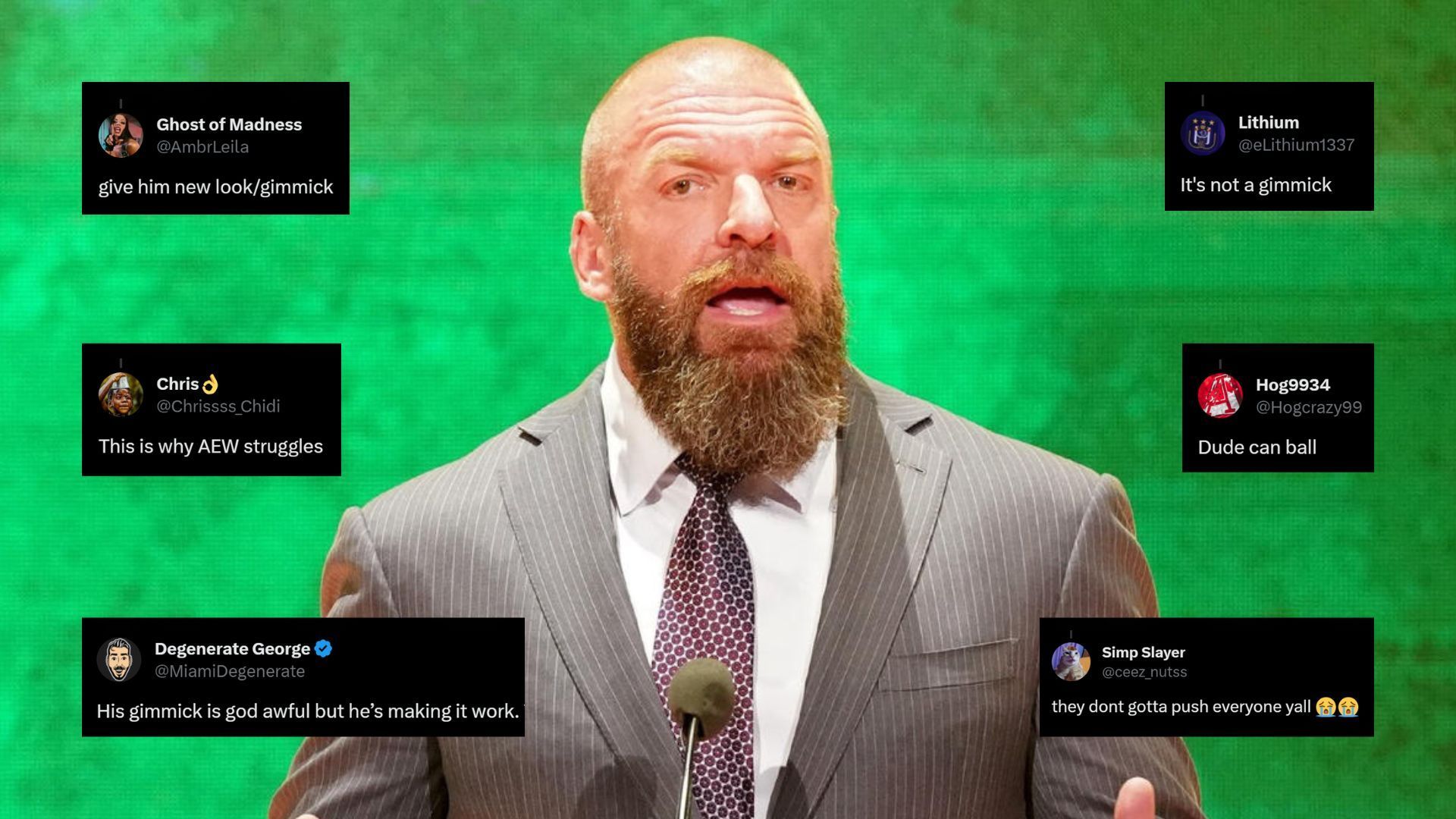 Triple H is the Chief Content Officer of WWE!