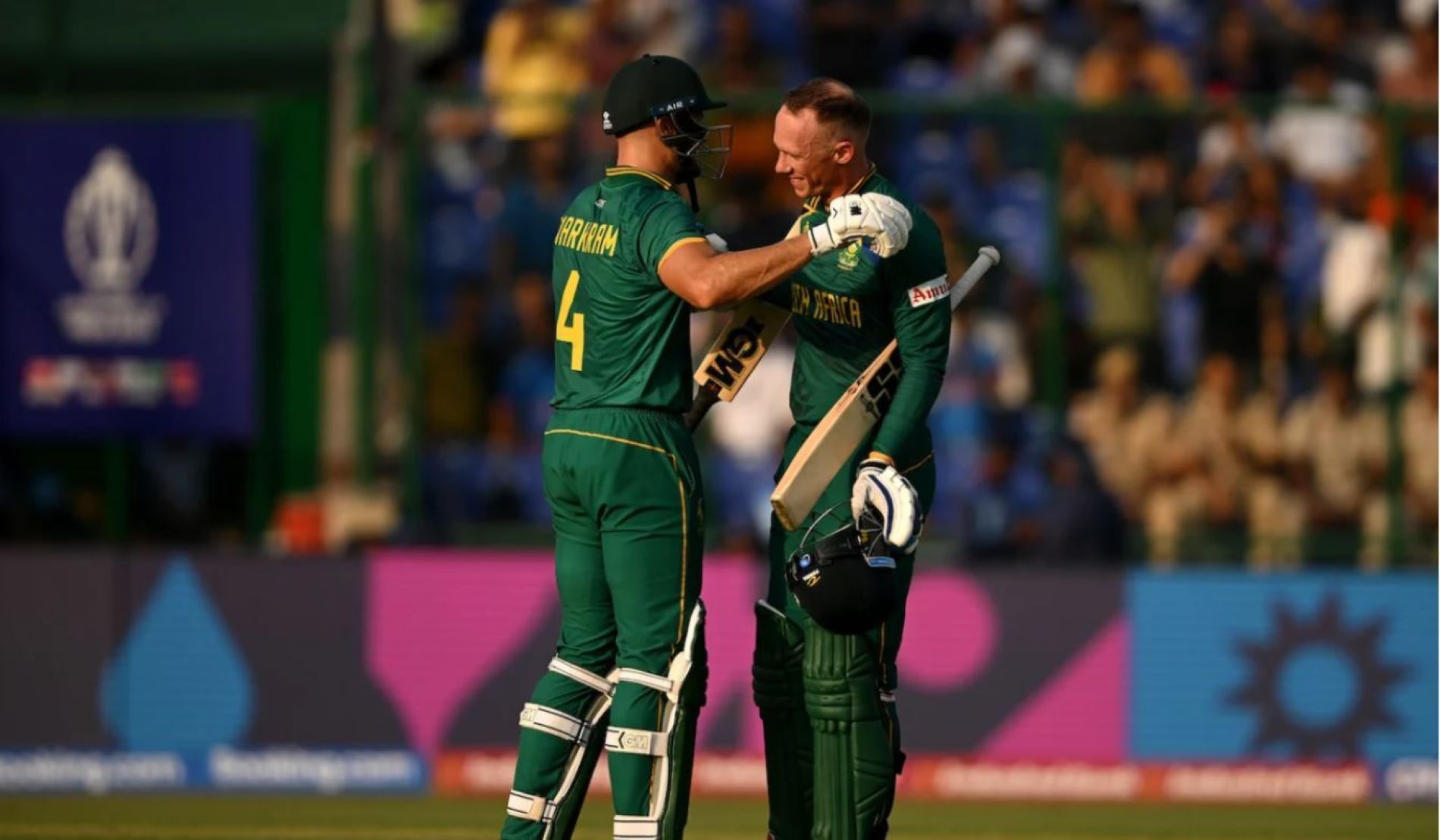 The South African batters made merry against a helpless Sri Lankan attack.
