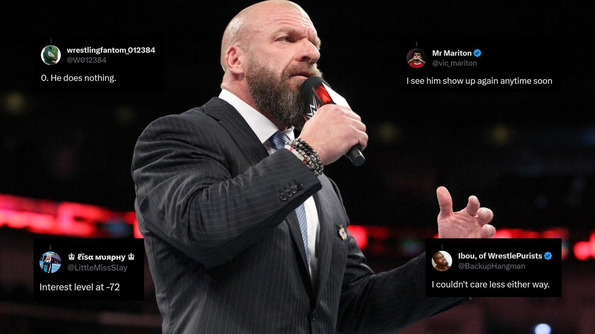 Triple H is the Chief Content Officer of WWE!