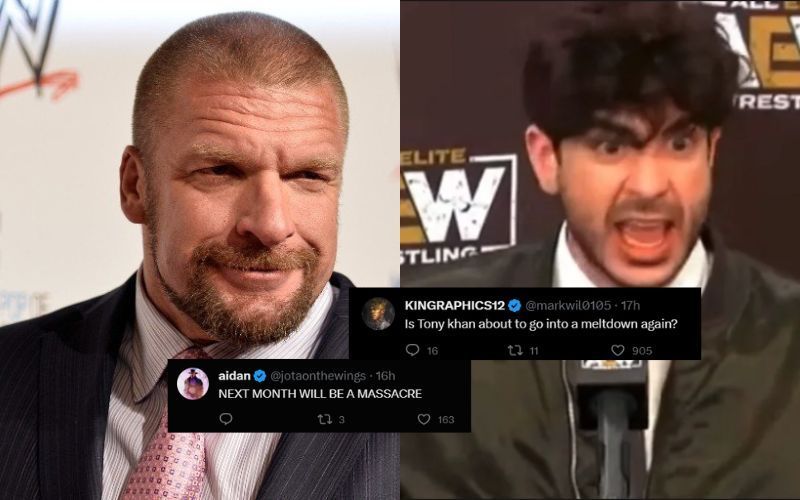 WWE fans are convinced Triple H will beat Tony Khan and AEW again in November