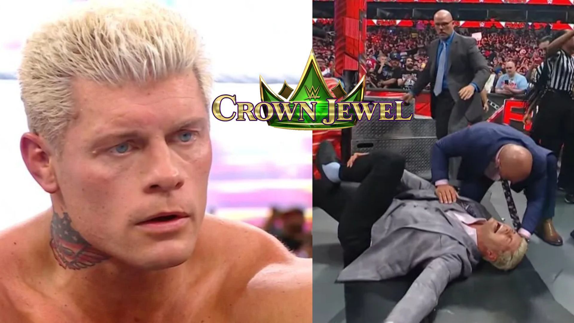 Cody Rhodes injured his ankle ahead of Crown Jewel 2023.