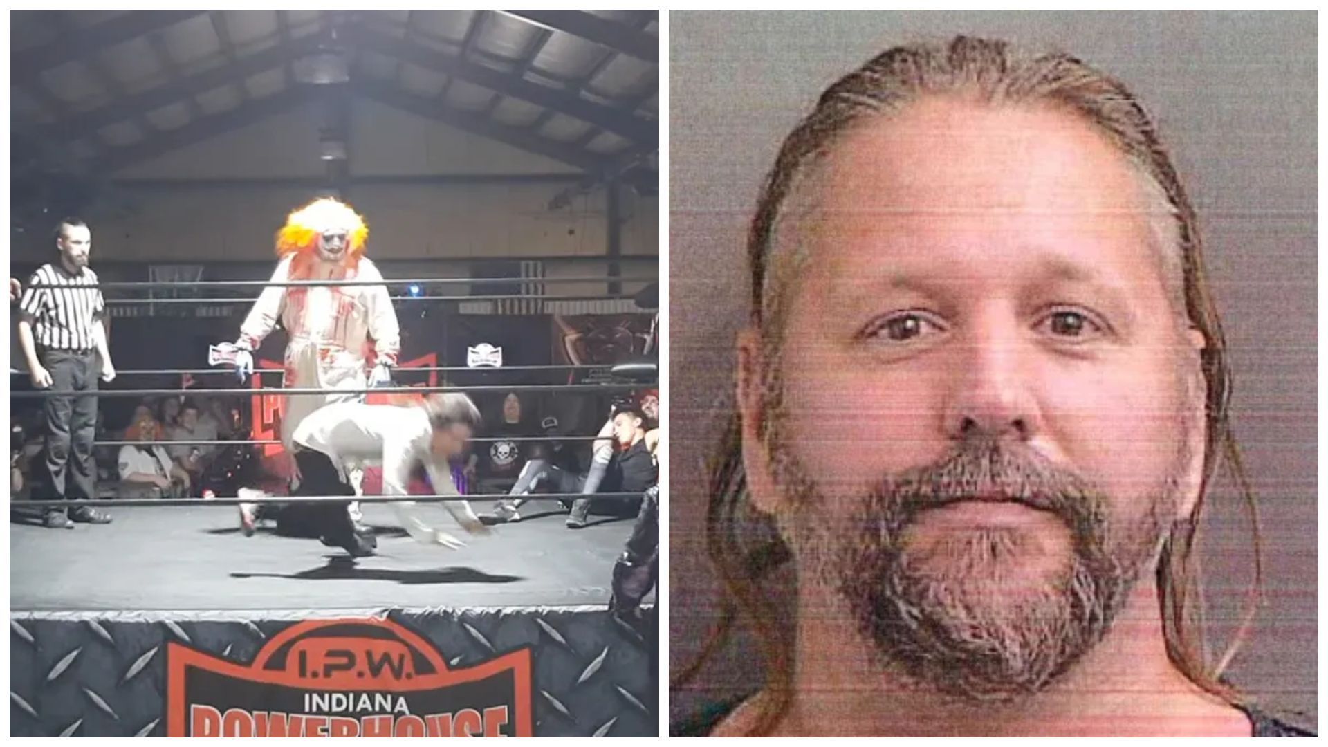 A wrestler outside WWE has been arrested.