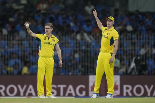 Skipper Cummins (R) would desperately want Adam Zampa (L) to find his rhythm soon.