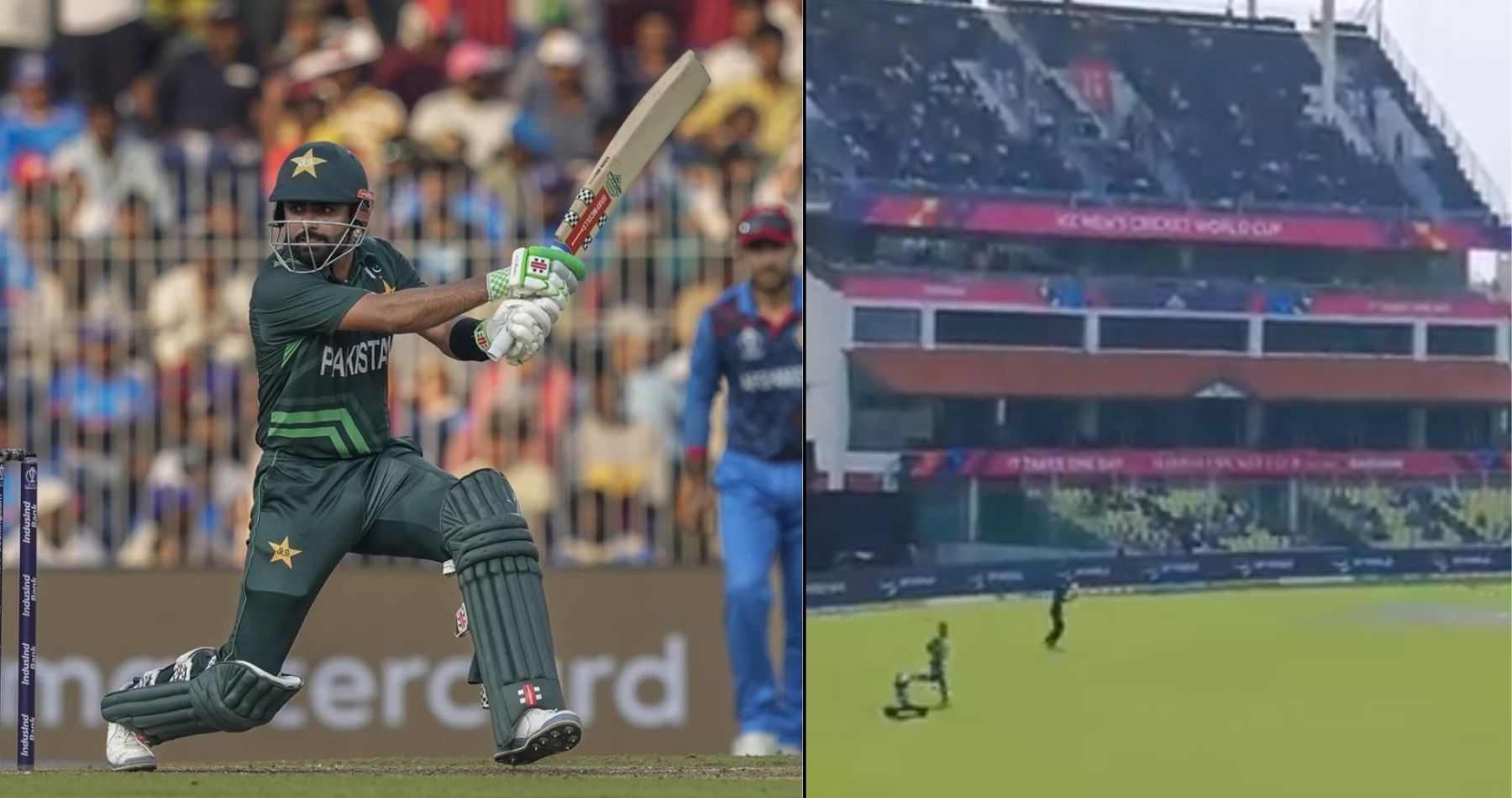 CWC 2023: PAK vs AFT, 22th Match, Chennai (PC: ishanjoshii Twitter Snapshots)