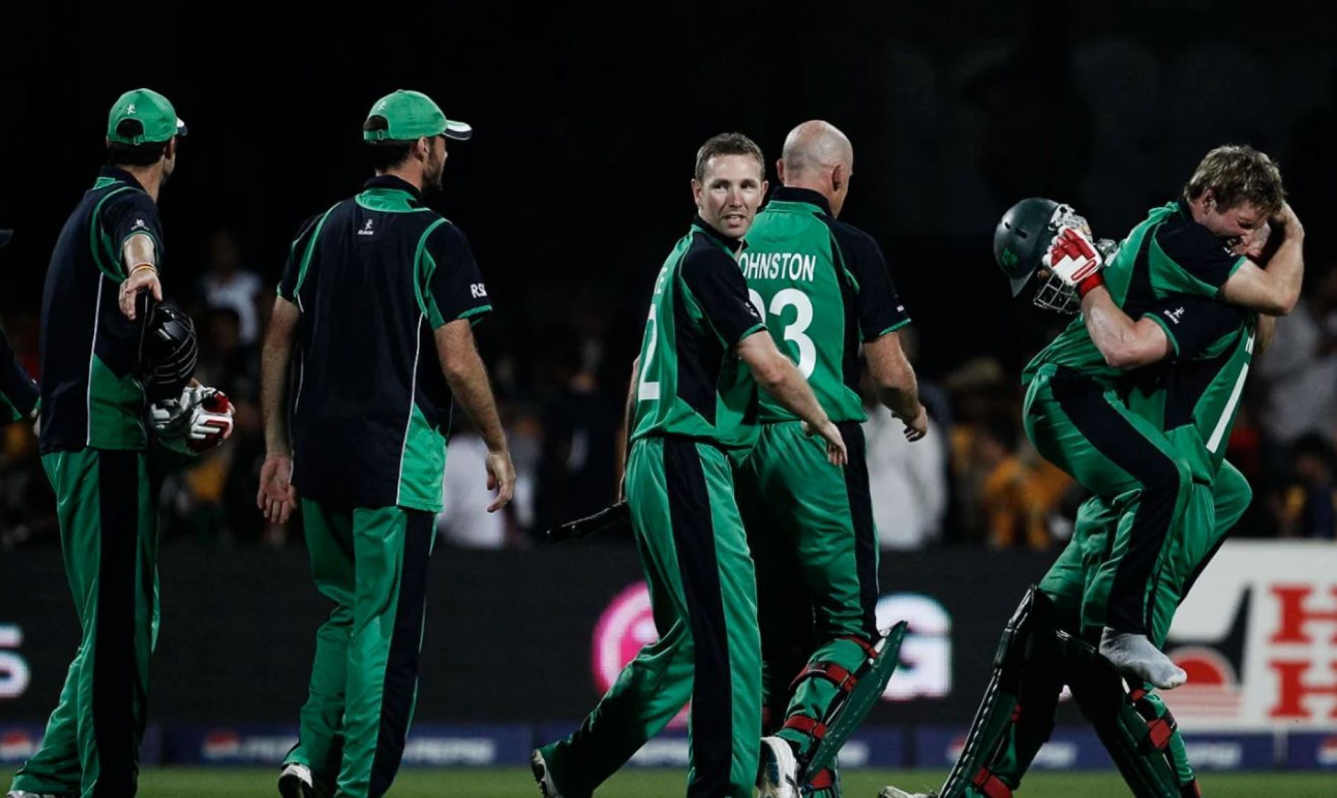 Ireland scripted a remarkable run-chase to stun the English.