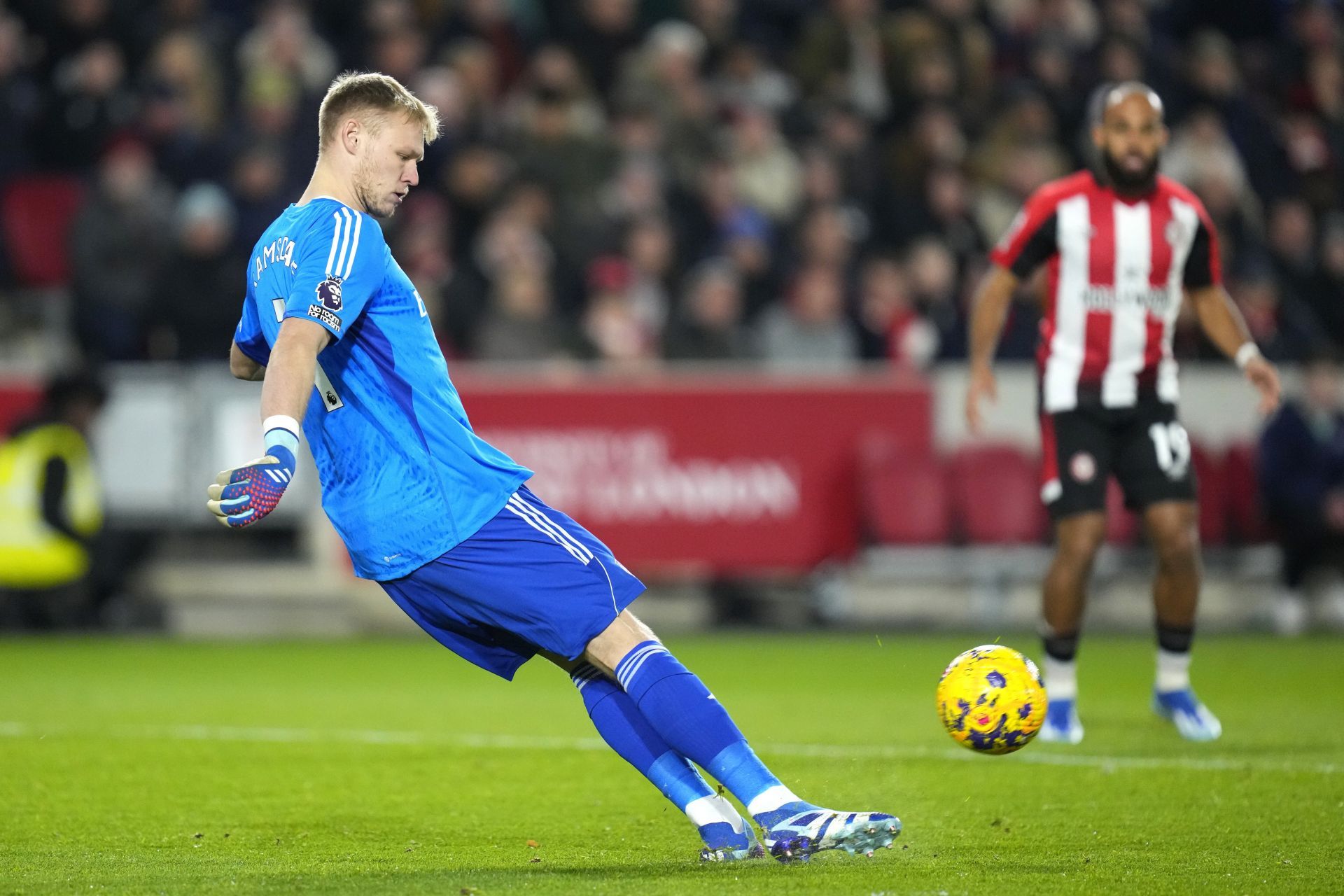 Ramsdale endured a few nervy moments on his return to Arsenal's starting lineup.