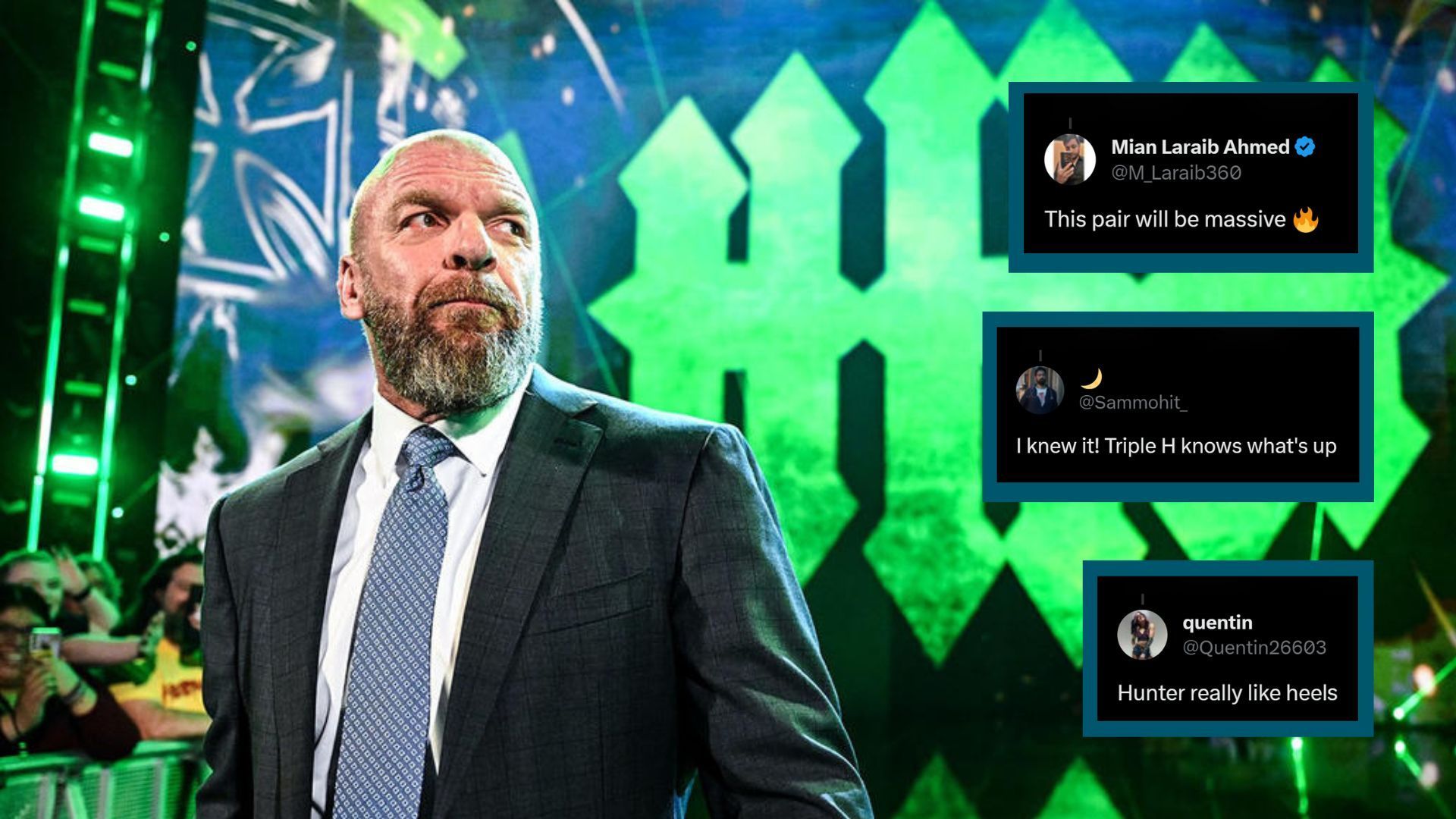 Triple H is the Chief Content Officer of WWE!