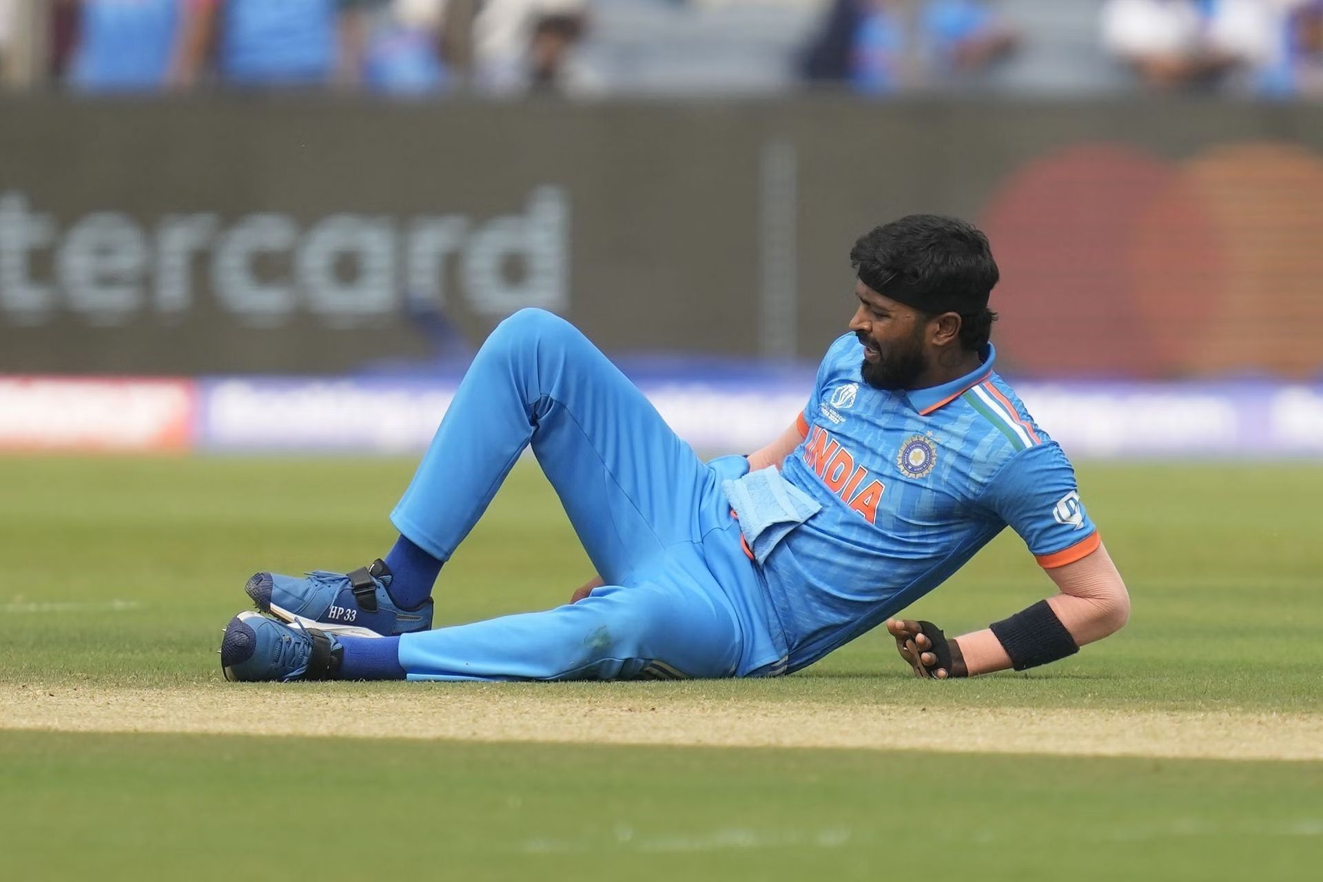 Hardik Pandya has been ruled out of the remainder of the ongoing World Cup. [P/C: AP]