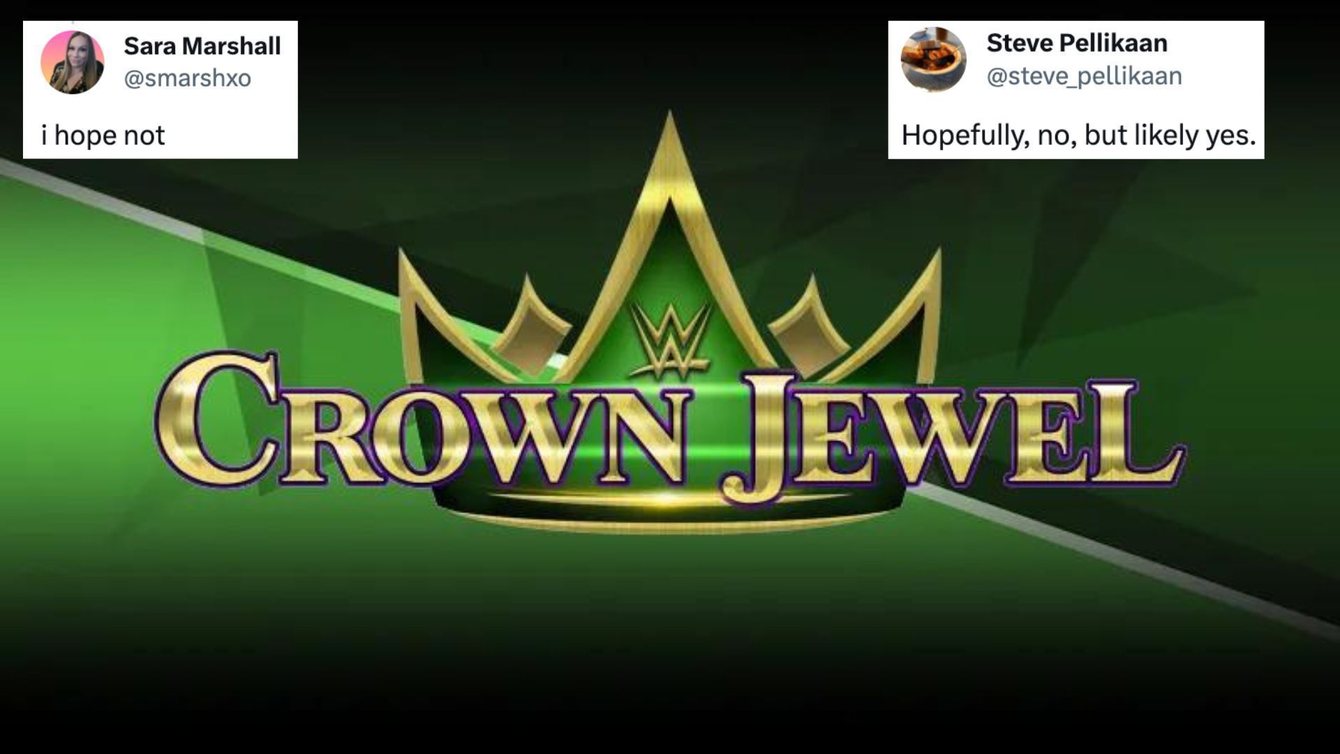 Crown Jewel will take place tomorrow in Saudi Arabia.