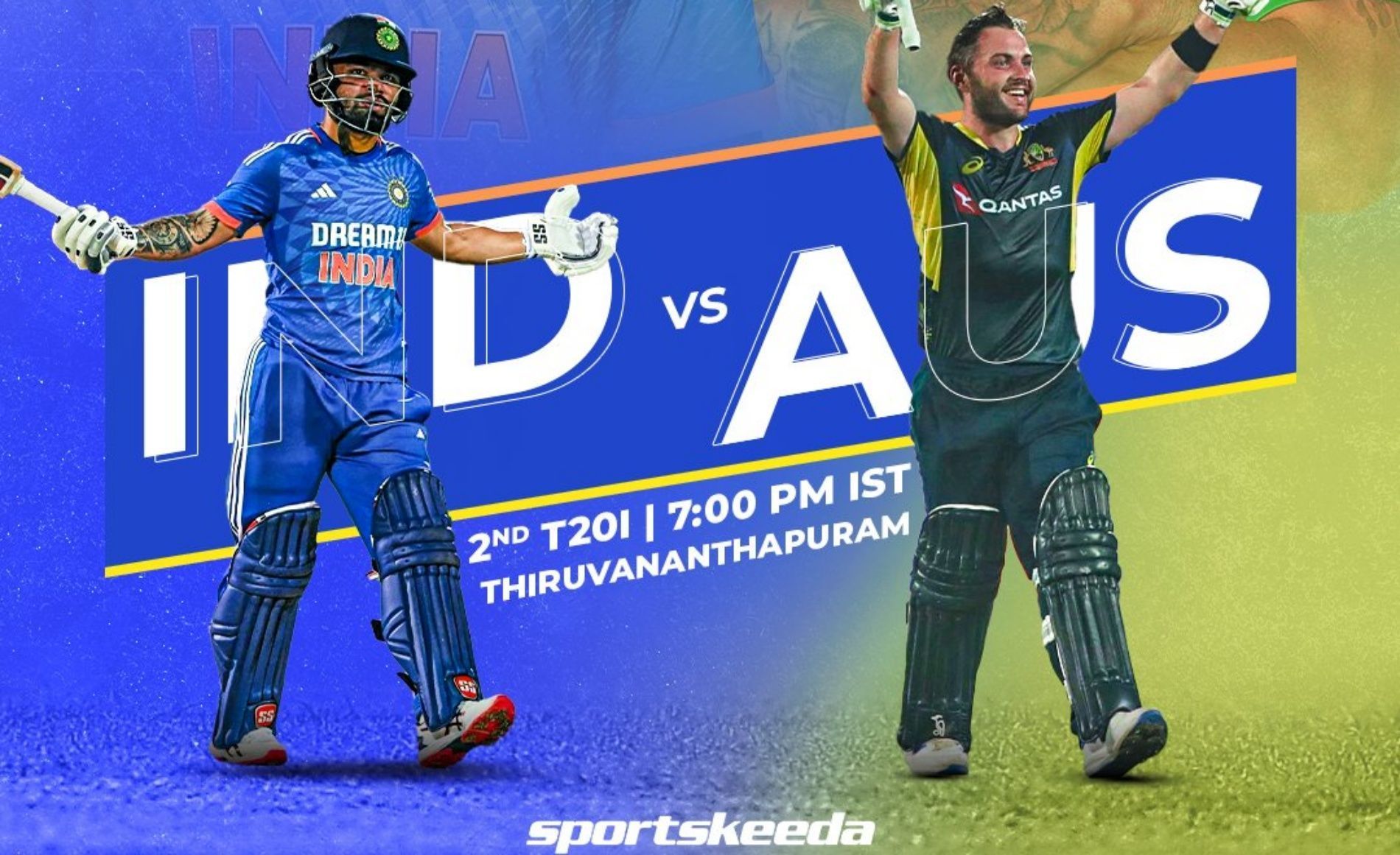 India vs Australa 2023, 2nd T20I