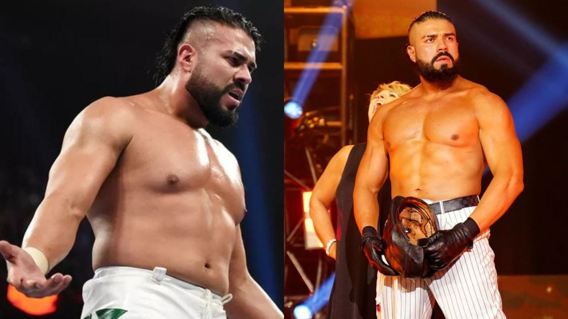 Andrade El Idolo shared the ring with some top names in WWE