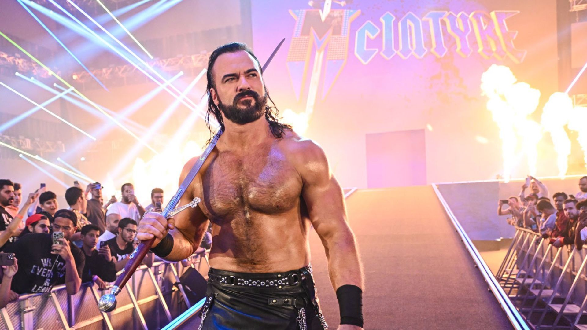 Drew McIntyre at Crown Jewel 2023