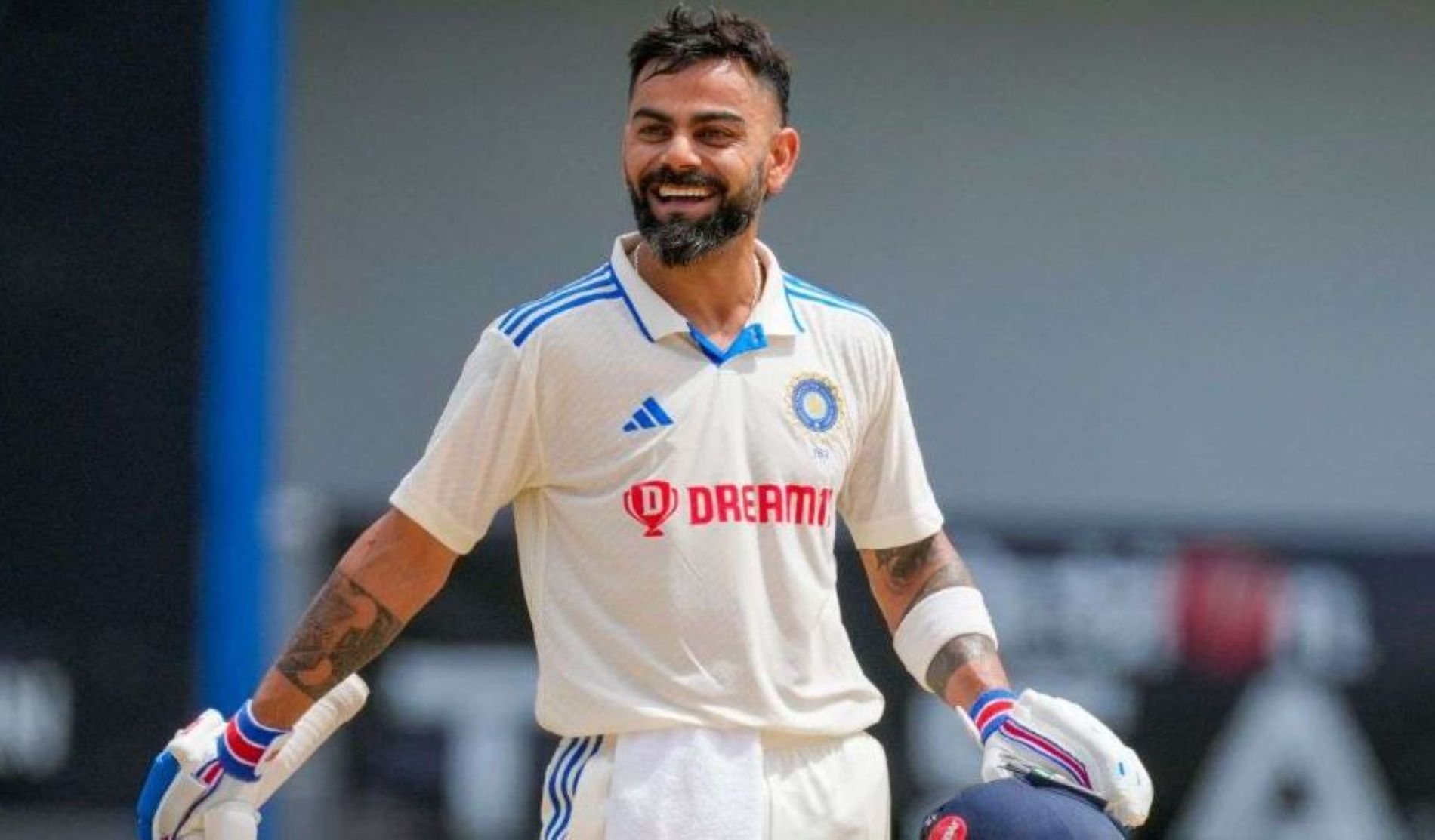 Kohli finally broke his overseas Test century drought in the West Indies.