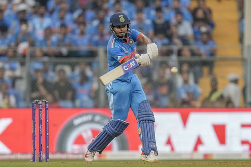 Shreyas Iyer scored 82 runs off just 56 deliveries. [P/C: AP]