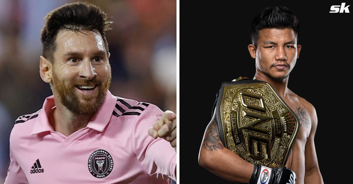 Lionel Messi sends Muay Thai star Rodtang signed jersey, ONE champion reacts