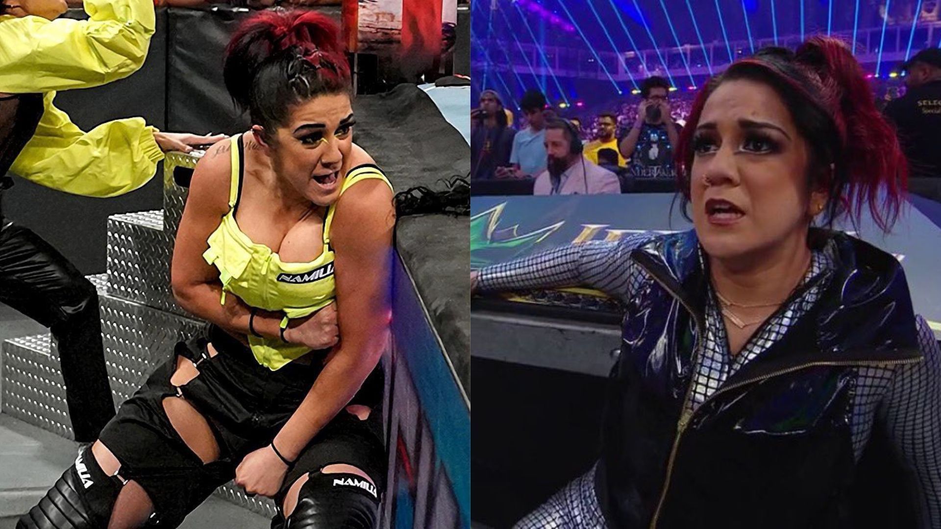 IYO SKY and Bayley had a moment of tension at Crown Jewel