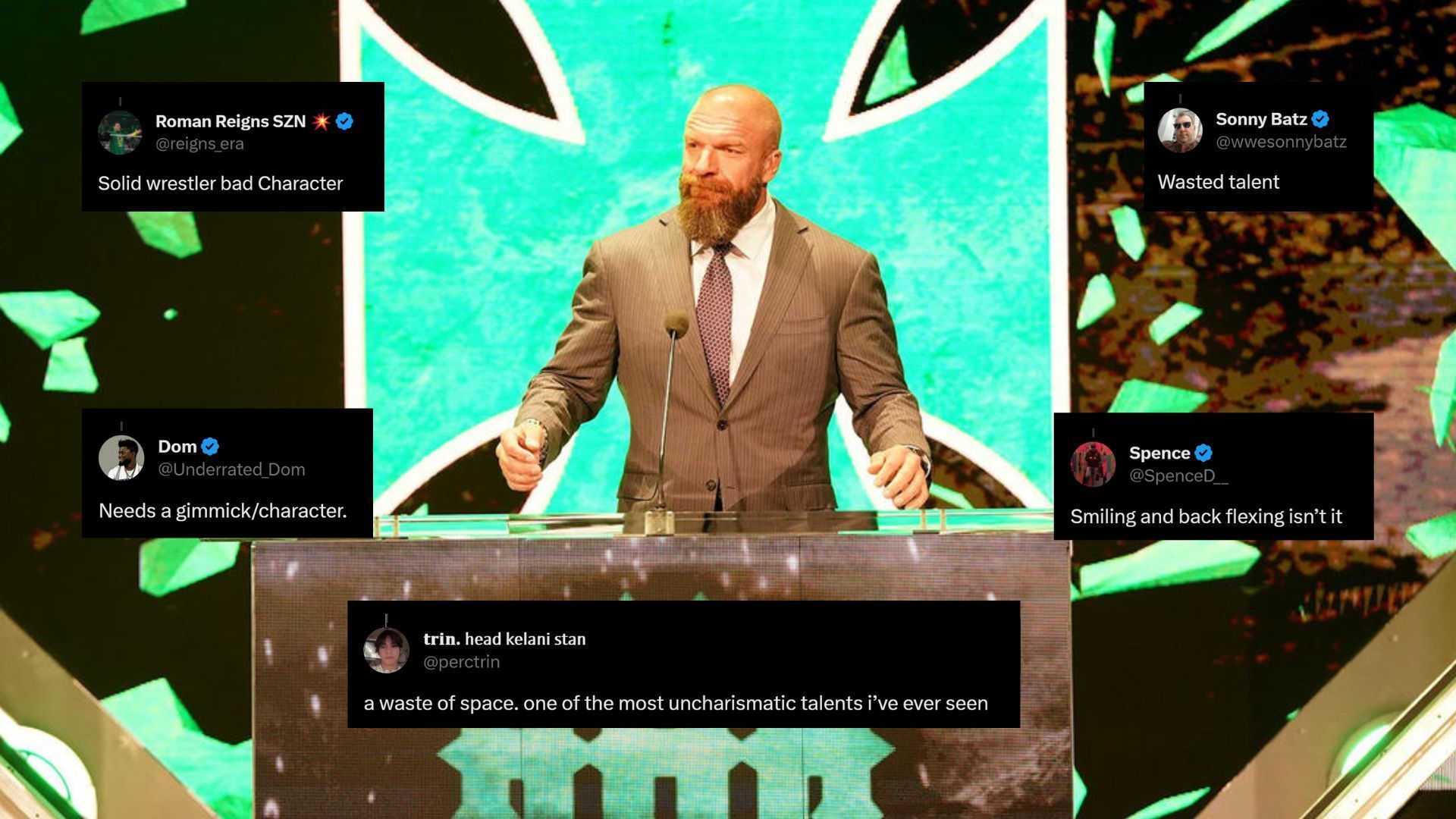 Triple H is the Chief Content Officer of WWE!