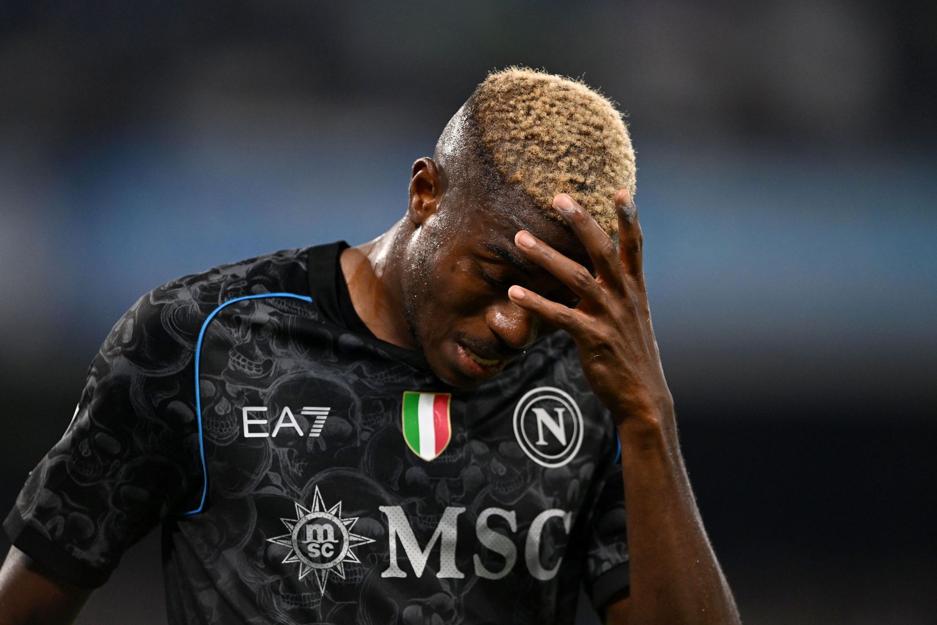 Victor Osimhen is expected to leave Napoli in 2024.