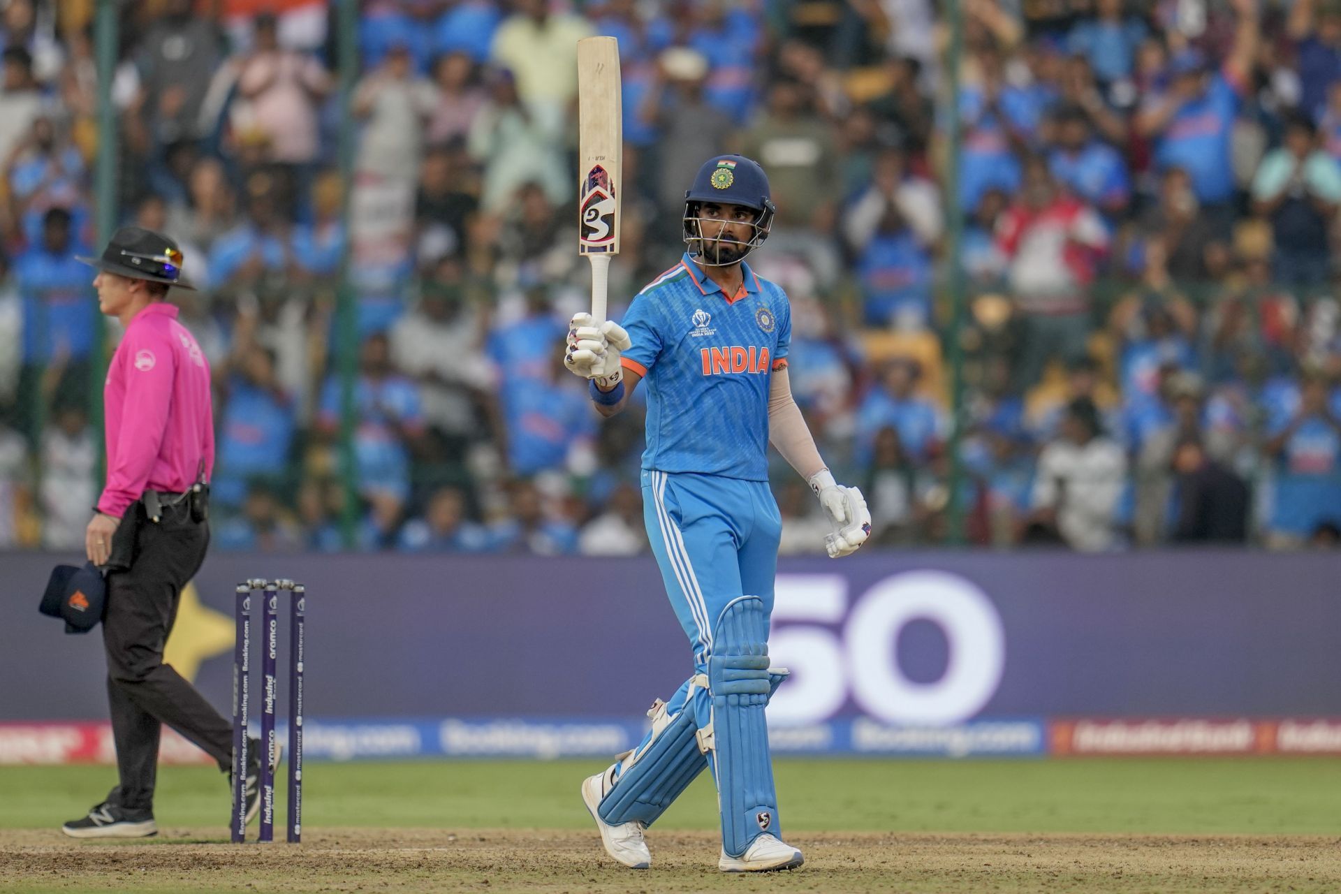 KL Rahul hammered a century against the Netherlands