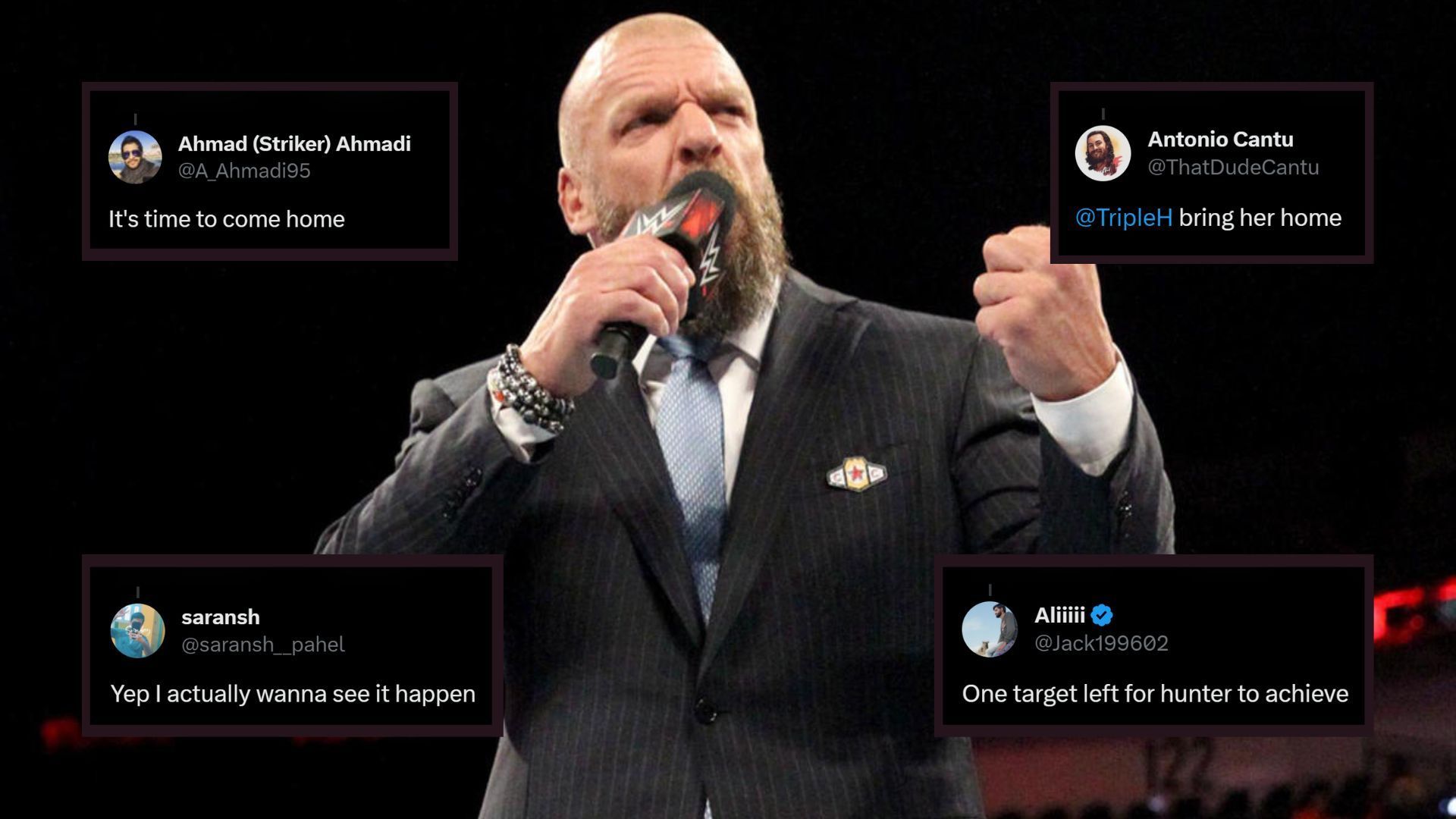 Triple H is the Chief Content Officer of WWE!