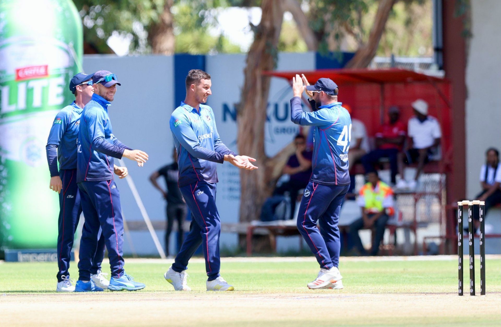 नामीबिया ने ज़िम्बाब्वे के खिलाफ आसानी से जीत हासिल की (Pic: Namibia Cricket)