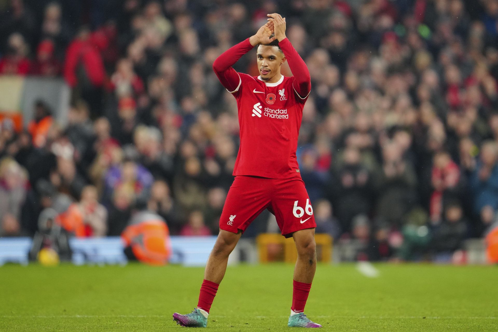 Trent Alexander-Arnold has admirers at Santiago Bernabeu