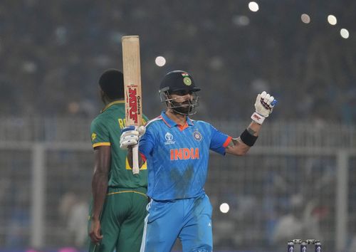 Virat Kohli scored his fifth ODI century against South Africa. [P/C: AP]