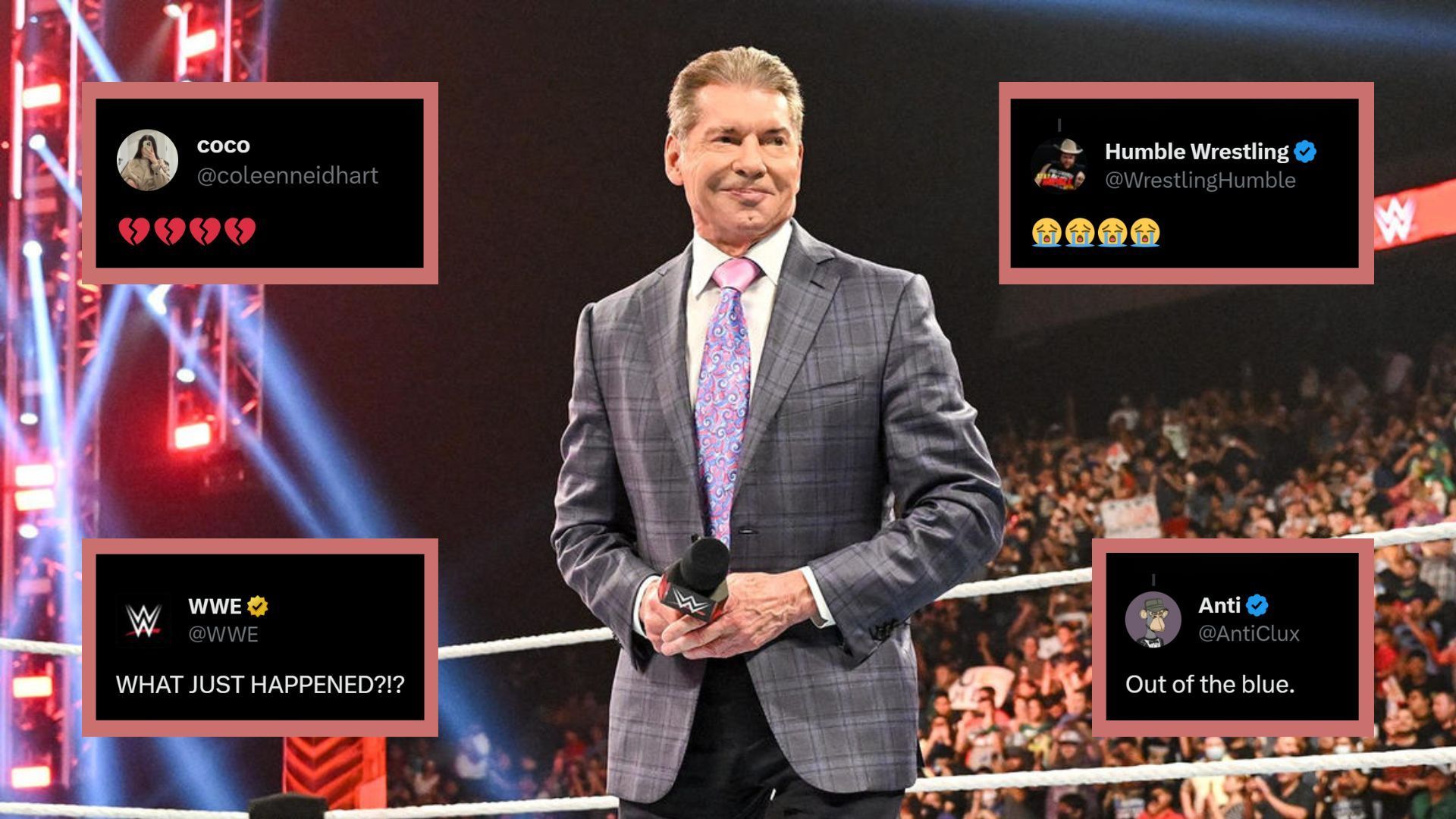 Vince McMahon is the Executive Chairman of the company!