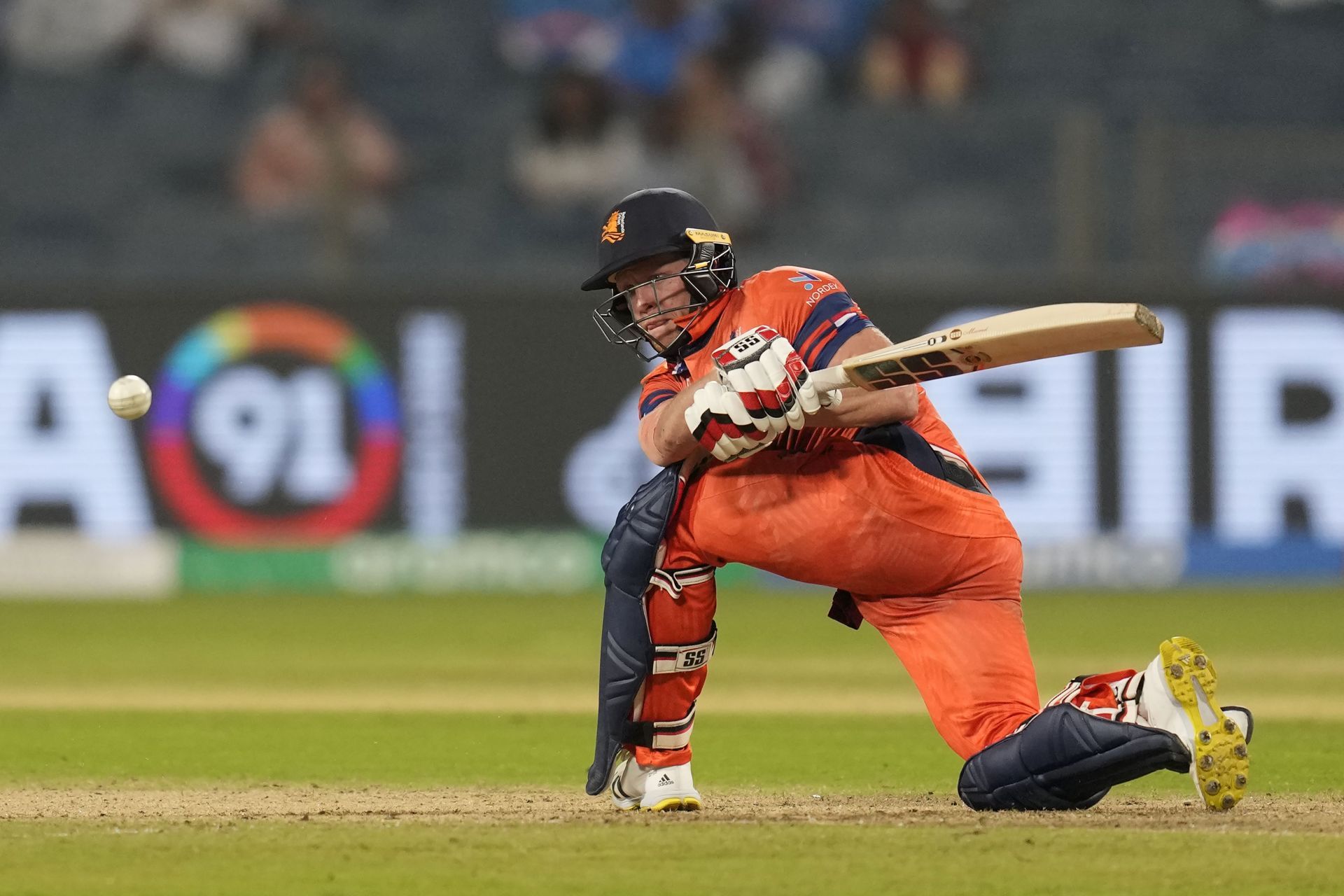 Sybrand Engelbrecht is the Netherlands&#039; leading run-scorer this World Cup. 